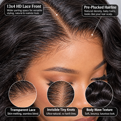 Wave Goddess | Raw Peruvian HD Lace Wig