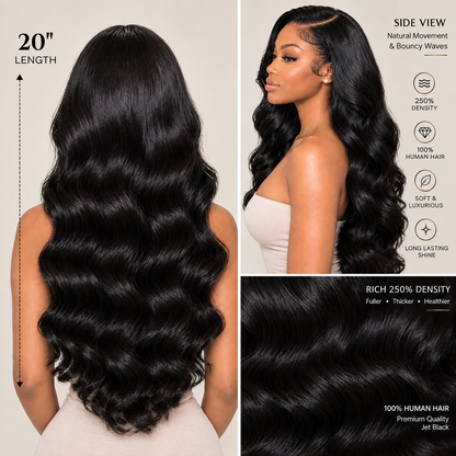 Wave Goddess | Raw Peruvian HD Lace Wig